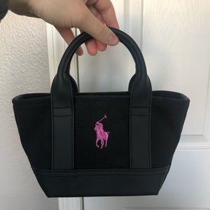 Ralph Lauren Small Black Tote